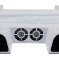 DOBE TP5-3532D Multifunctional Cooling & Charging Stand For PlayStation 5 / PlayStation 5 Slim / PlayStation 5 Pro (White)