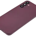 Back Cover With Camera Lens For Samsung Galaxy A14 5G (A146 / 2023) (No Logo) (Aftermarket Plus) (Dark Red)