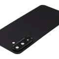 Back Cover With Camera Lens For Samsung Galaxy A17 5G (A176 / 2025) / A17 4G (A175 / 2025) (No Logo) (Aftermarket Plus) (Black)
