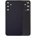 Back Cover With Camera Lens For Samsung Galaxy A25 5G (A256 / 2023) (No Logo) (Aftermarket Plus) (Brave Black)