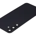 Back Cover With Camera Lens For Samsung Galaxy A25 5G (A256 / 2023) (No Logo) (Aftermarket Plus) (Brave Black)