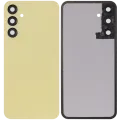 Back Cover With Camera Lens For Samsung Galaxy A25 5G (A256 / 2023) (No Logo) (Aftermarket Plus) (Personality Yellow)