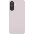 Back Cover Glass With Camera Lens For Samsung Galaxy A26 5G (A266 / 2025) (No Logo) (Aftermarket Plus) (Peach Pink)