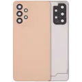 Back Cover With Camera Lens For Samsung Galaxy A33 5G (A336 / 2022) (No Logo) (Aftermarket Plus) (Peach)