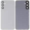 Back Cover With Camera Lens For Samsung Galaxy A34 5G (A346 / 2023) (No Logo) (Aftermarket Plus) (Silver)