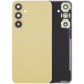 Back Cover Glass With Camera Lens For Samsung Galaxy A35 5G (A356 / 2024 (No Logo) (Aftermarket Plus) (Lemon)