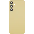 Back Cover Glass With Camera Lens For Samsung Galaxy A35 5G (A356 / 2024 (No Logo) (Aftermarket Plus) (Lemon)