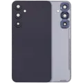 Back Cover Glass With Camera Lens For Samsung Galaxy A35 5G (A356 / 2024) (No Logo) (Aftermarket Plus) (Navy)