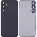 Back Cover Glass With Camera Lens For Samsung Galaxy A35 5G (A356 / 2024) (No Logo) (Aftermarket Plus) (Navy)