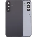 Back Cover Glass With Camera Lens For Samsung Galaxy A36 5G (A366 / 2025) (No Logo) (Aftermarket Plus) (Black)