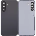 Back Cover Glass With Camera Lens For Samsung Galaxy A36 5G (A366 / 2025) (No Logo) (Aftermarket Plus) (Black)