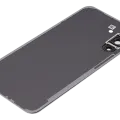 Back Cover Glass With Camera Lens For Samsung Galaxy A36 5G (A366 / 2025) (No Logo) (Aftermarket Plus) (Lavender)