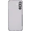 Back Cover Glass With Camera Lens For Samsung Galaxy A36 5G (A366 / 2025) (No Logo) (Aftermarket Plus) (White)