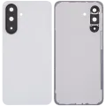 Back Cover Glass With Camera Lens For Samsung Galaxy A36 5G (A366 / 2025) (No Logo) (Aftermarket Plus) (White)