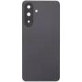 Back Cover Glass With Camera Lens For Samsung Galaxy A56 5G (A566 / 2025) (No Logo) (Aftermarket Plus) (Graphite)