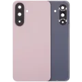 Back Cover Glass With Camera Lens For Samsung Galaxy A56 5G (A566 / 2025) (No Logo) (Aftermarket Plus) (Pink)