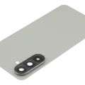 Back Cover Glass With Camera Lens For Samsung Galaxy A56 5G (A566 / 2025) (No Logo) (Aftermarket Plus) (Olive)