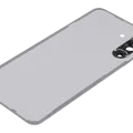 Back Cover Glass With Camera Lens For Samsung Galaxy A56 5G (A566 / 2025) (No Logo) (Aftermarket Plus) (Olive)