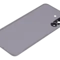 Back Cover Glass With Camera Lens For Samsung Galaxy A57 5G (A576 / 2026) (No Logo) (Aftermarket Plus) (Icyblue)