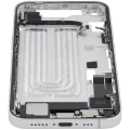 Mid-Frame Housing W/ Charging Port Flex & Small Parts For iPhone 16e / 17e (EU / Global Version) (Used OEM Pull: Grade B) (White)