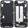 Mid-Frame Housing W/ Charging Port Flex & Small Parts For iPhone 16e / 17e (EU / Global Version) (Used OEM Pull: Grade C) (Black)