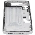 Mid-Frame Housing W/ Small Parts For iPhone 16e / 17e (EU / Global Version) (Used OEM Pull: Grade B) (White)