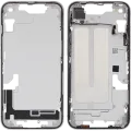 Mid-Frame Housing W/ Small Parts For iPhone 16e / 17e (EU / Global Version) (Used OEM Pull: Grade B) (White)