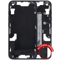 Mid-Frame Housing W/ Small Parts For iPhone 16e / 17e (EU / Global Version) (Used OEM Pull: Grade C) (Black)