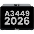 Complete LCD Display Assembly For MacBook Air 13" A3449 (2026) (Used OEM Pull: Grade A) (Starlight)