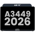 Complete LCD Display Assembly For MacBook Air 13" A3449 (2026) (Used OEM Pull: Grade A) (Midnight)