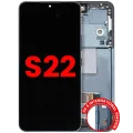 OLED Assembly With Frame For Samsung Galaxy S22 5G (US & International) (Aftermarket Plus) (120HZ) (Green)
