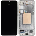 OLED Assembly With Frame For Samsung Galaxy S24 5G (US & International Version) (Aftermarket Plus) (120HZ) (Jade Green)