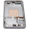 OLED Assembly With Frame For Samsung Galaxy S24 5G (US & International Version) (Aftermarket Plus) (120HZ) (Marble Grey)