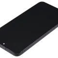 OLED Assembly With Frame For Samsung Galaxy S24 5G (US & International Version) (Aftermarket Plus) (120HZ) (Onyx Black)