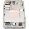 OLED Assembly With Frame For Samsung Galaxy S24 5G (US & International Version) (Aftermarket Plus) (120HZ) (Amber Yellow)