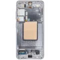 OLED Assembly With Frame For Samsung Galaxy S24 5G (US & International Version) (Aftermarket Plus) (120HZ) (Sapphire Blue)