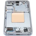 OLED Assembly With Frame For Samsung Galaxy S24 5G (US & International Version) (Aftermarket Plus) (120HZ) (Sapphire Blue)
