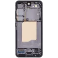 OLED Assembly With Frame For Samsung Galaxy S25 5G (US & International) (Aftermarket Plus) (120HZ) (Blue Black)