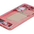 OLED Assembly With Frame For Samsung Galaxy S25 5G (US & International) (Aftermarket Plus) (120HZ) (Coral Red)