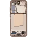 OLED Assembly With Frame For Samsung Galaxy S25 5G (US & International) (Aftermarket Plus) (120HZ) (Pink Gold)