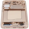 OLED Assembly With Frame For Samsung Galaxy S25 5G (US & International) (Aftermarket Plus) (120HZ) (Pink Gold)