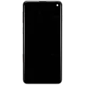 OLED Assembly With Frame For Samsung Galaxy S10 (Aftermarket Plus) (Prism Green)