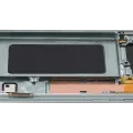OLED Assembly With Frame For Samsung Galaxy S10 (Aftermarket Plus) (Prism Green)