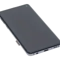 OLED Assembly With Frame For Samsung Galaxy S10 (Aftermarket Plus) (Prism / Ceramic Black)