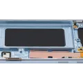 OLED Assembly With Frame For Samsung Galaxy S10 (Aftermarket Plus) (Prism Blue)