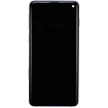 OLED Assembly With Frame For Samsung Galaxy S10 (Aftermarket Plus) (Prism Blue)
