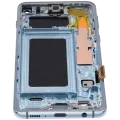 OLED Assembly With Frame For Samsung Galaxy S10 (Aftermarket Plus) (Prism Blue)