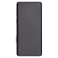 OLED Assembly With Frame For Samsung Galaxy S10 (Aftermarket Plus) (Prism White)