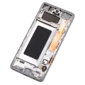 OLED Assembly With Frame For Samsung Galaxy S10 (Aftermarket Plus) (Prism White)