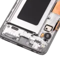 OLED Assembly With Frame For Samsung Galaxy S10 (Aftermarket Plus) (Prism White)